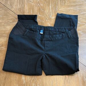 Old Navy Maternity side panel pixie Pants